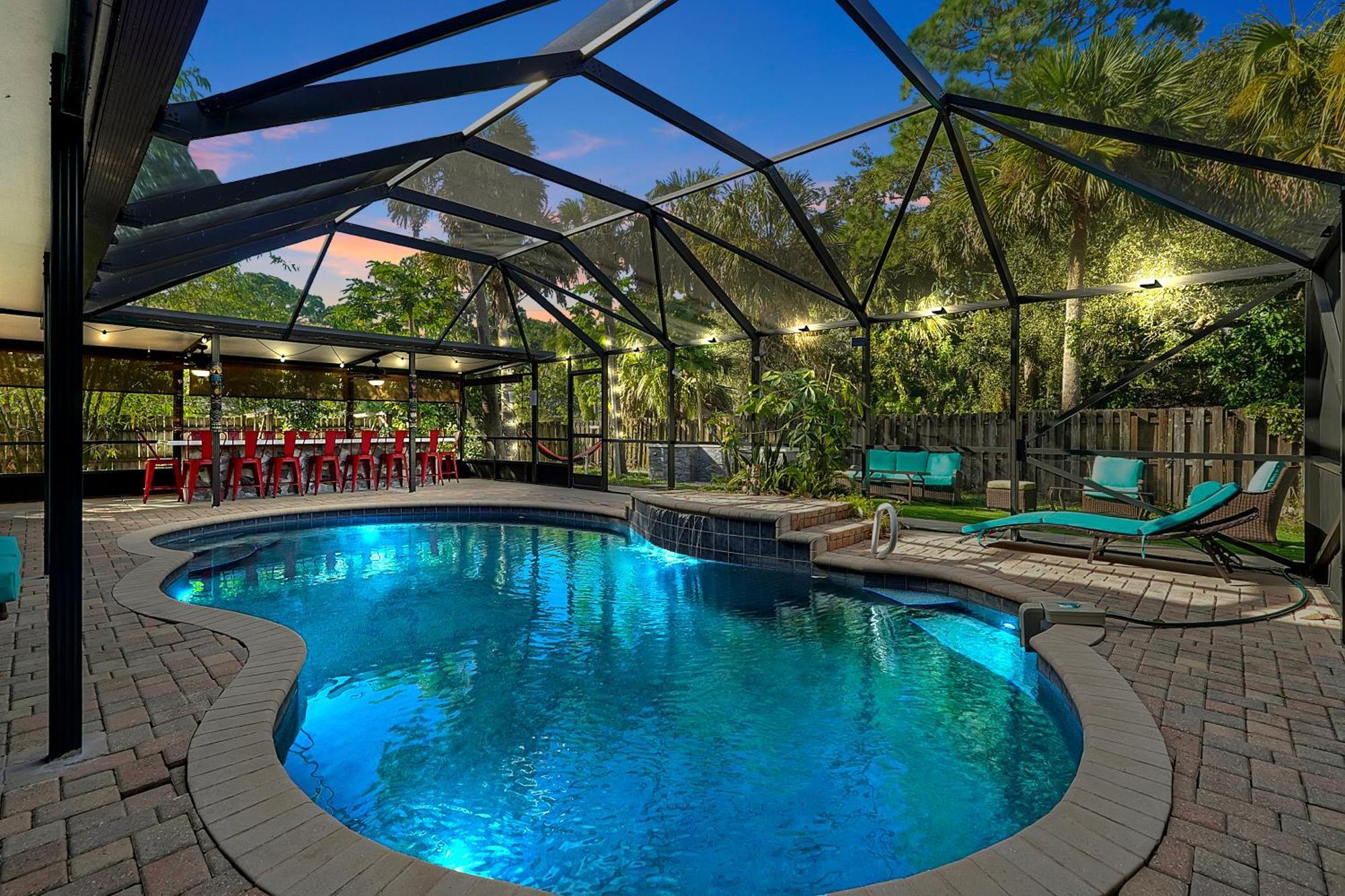 Willa Poolside Cocoa Oasis w/ Tiki Bar! Frontenac Zewnętrze zdjęcie